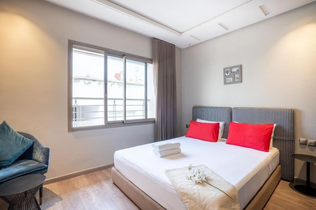 #56 Maarif Racine Urban Massira Near Twin Center Apartman Casablanca Kültér fotó